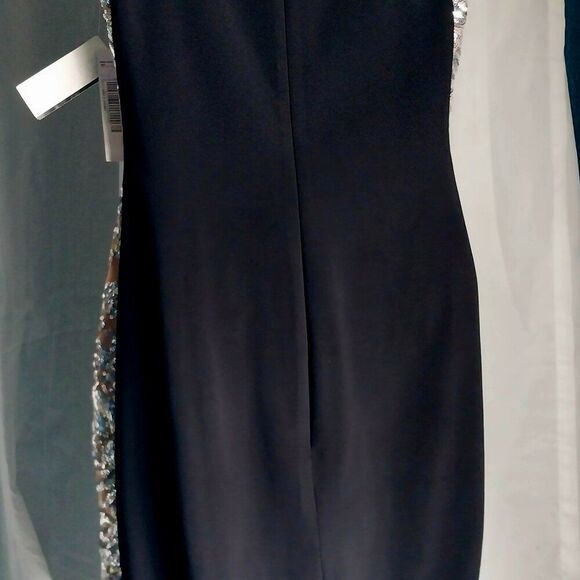 NWT R&M RICHARDS Embroidered Sequin Dress Size 6 - Picture 5 of 12